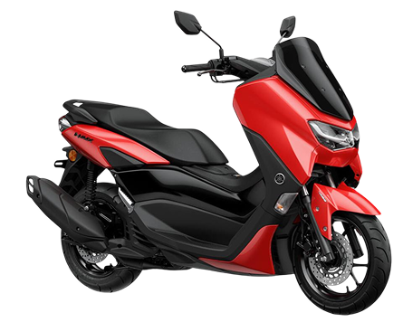 Moto NMAX vermelha